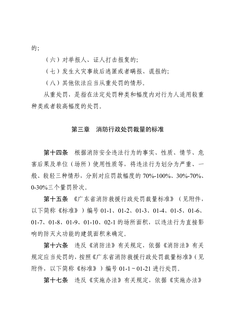 徐聞縣消防救援大隊關于在縣人民政府網(wǎng)公示消防救援機構(gòu)行政處罰裁量規(guī)定的函_7.png